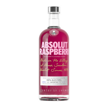 Absolut Raspberri 38% 1 l