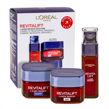 L'Oréal Revitalift Laser Programm Set : Day +Night Cream+Serum