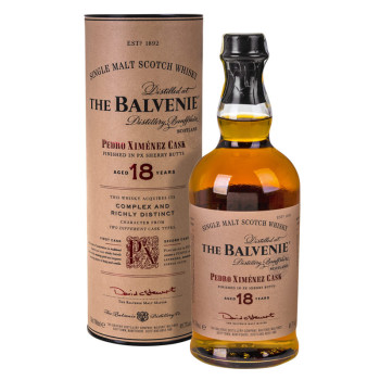 Balvenie 18Y Pedro Ximénez Sherry Cask 48,7% 0,7 l Geschenkbox